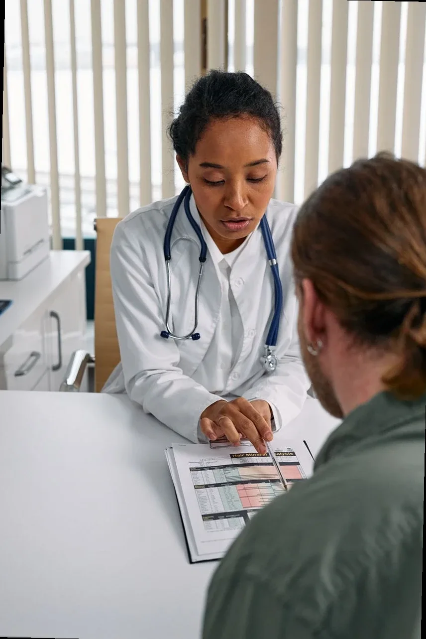 consultation médicale entre patient et professionnel de santé